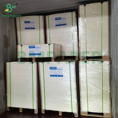 Papelão branco natural 600um 900um Pads de cerveja sem revestimento de duas faces