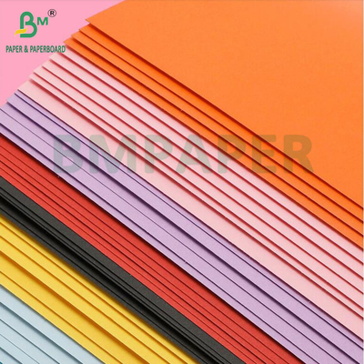 Papel Bristol branco e colorido não revestido 160 g 230 g Offset