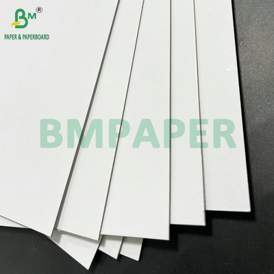 1 mm 1.1 mm Quadro de cartão-presente de duas faces branco revestido de argila dura