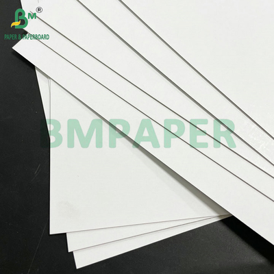 1 mm 1.1 mm Quadro de cartão-presente de duas faces branco revestido de argila dura
