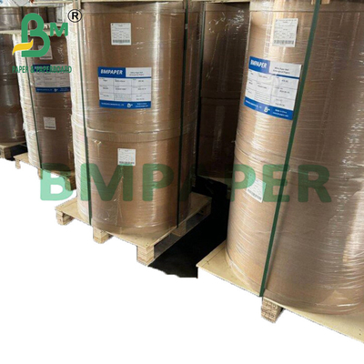 30 - 60gm Papel de cozinha à prova de gordura para vapor e embalagem de cor marrom