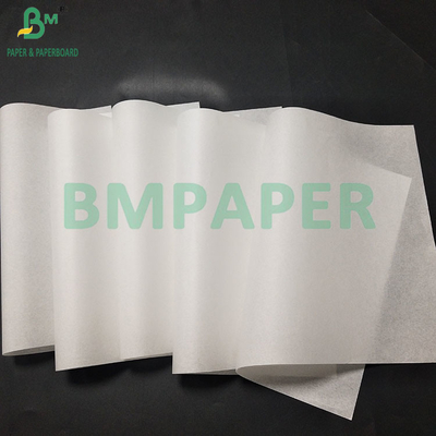 60 gm Kit7 Papel puro branqueado à prova de gordura para embrulhar kebabs