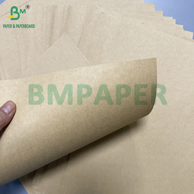 500 mm Alta resistência 70 90 GSM Castanho Papel Kraft Puro Rolo de Pacote