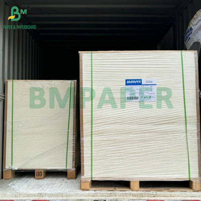 Cartão de absorção de água de alta polpa 1 mm 1,4 mm Papel de esterco de cerveja branco para esterco