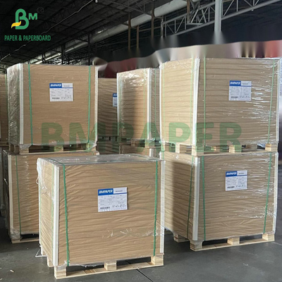 Forte rigidez 1 mm 1,5 mm Branco superior Branco traseiro de cartão duro laminado