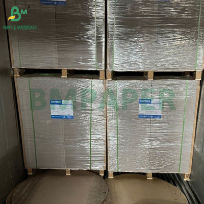 400gm 450gm Cartão C1S Cinza de Retro Duplex Folhas de papel 65 x 45cm