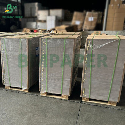 400gm 450gm Cartão C1S Cinza de Retro Duplex Folhas de papel 65 x 45cm