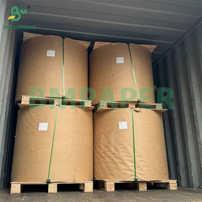 40GSM Eco-friendly Food Grade MG Papel Kraft Branco Para Embalagem