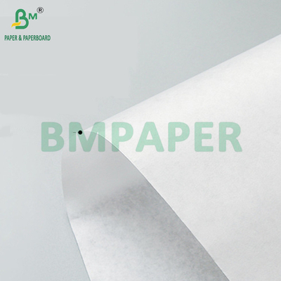 35GSM 40GSM MG Papel Kraft Branco para sacos de fast food 715mm Boa dureza