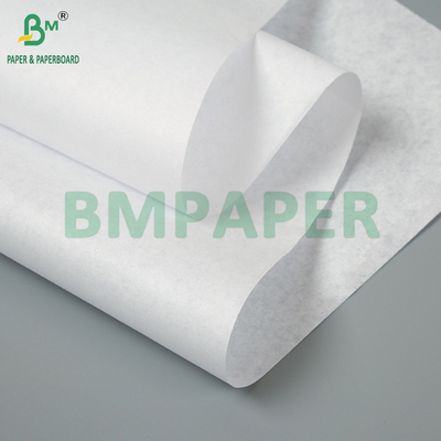 35GSM 40GSM MG Papel Kraft Branco para sacos de fast food 715mm Boa dureza