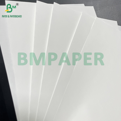 70 g de papel branco branqueado em rolos de papel kraft de grau alimentício semi-lustroso MG 1100 mm
