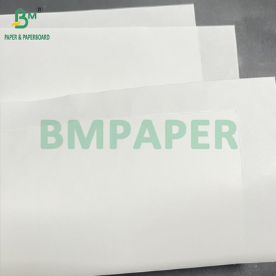 70 g de papel branco branqueado em rolos de papel kraft de grau alimentício semi-lustroso MG 1100 mm