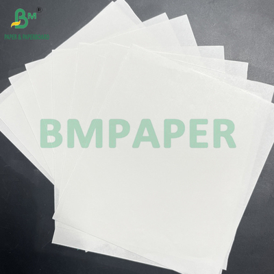 Grade de alimentos lisos 70 - 150 GSM Rolo de papel kraft branco branqueado de 15 polegadas x 1000 pés