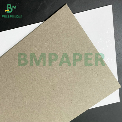 1.2mm 1.5mm Tabuleiro rígido com uma face branca Grão para caixa de jóias