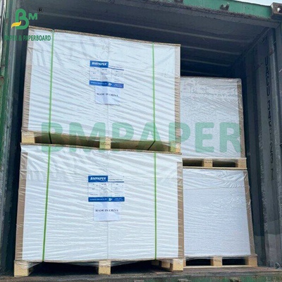65gm 67gm C1S Alta resistência à humidade Garrafa de cerveja Etiqueta Base Papel branco