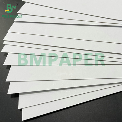 Boa rigidez 1 mm 2 mm cartão laminado com ambos os lados branco cinza médio