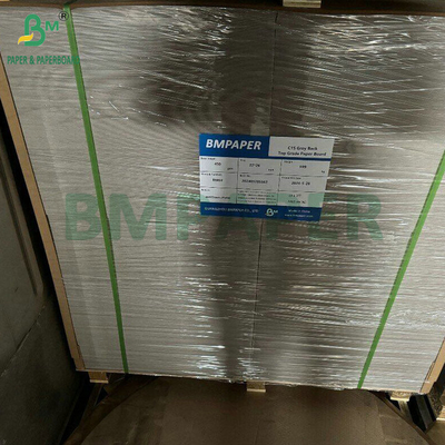 Boa rigidez 1 mm 2 mm cartão laminado com ambos os lados branco cinza médio