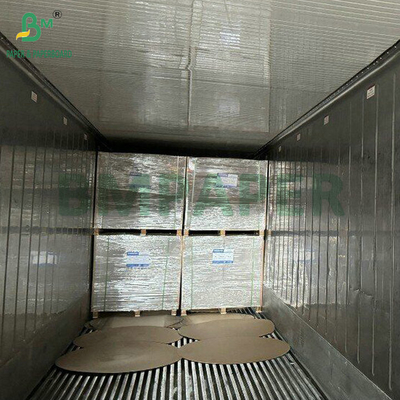 Boa rigidez 1 mm 2 mm cartão laminado com ambos os lados branco cinza médio