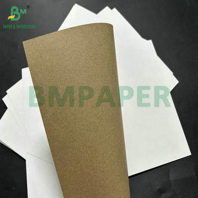 140 gramas 170 gramas Papel Kraft Branco revestido para embalagem de presente Caixa 70 x 100cm