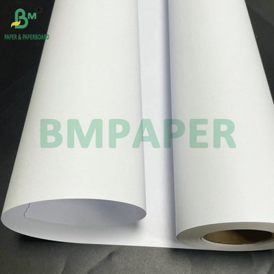 24LB 28LB Coated Bond CAD Plotter Paper Roll para Impressão de Mapa Topográfico Colorido