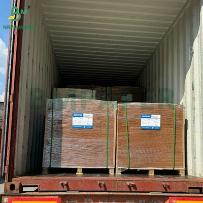 75 gm 80 gm Embalagem de cimento Papel Kraft semi-extensivel castanho