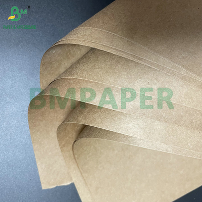 Papel Kraft de 70 a 100 gm de alta expansão para fabricação de sacos de cimento