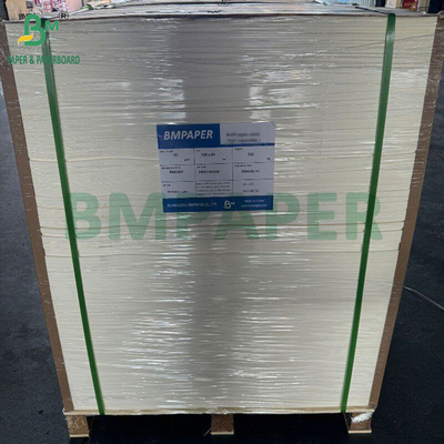 58gm 60gm LWC Ligeiro Coated Folhas de Papel Branco Formulário de Dois lados Brilhante