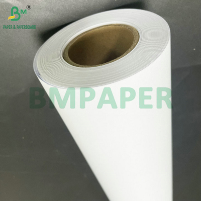 3 polegadas Core CAD Bond Rolls 80gm Papel de Plano de Jato de Tinta Branco 24 polegadas x 500 pés