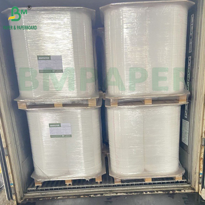 Papel embalado de palha ecológica branca de 28 gm para embalagem individual