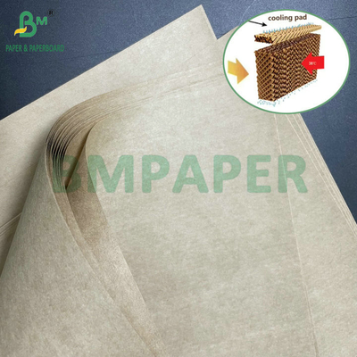 95 gm 105 gm Papel Kraft Absorvente de Alta Resistência à Moldagem para almofadas de refrigeração de aves de capoeira