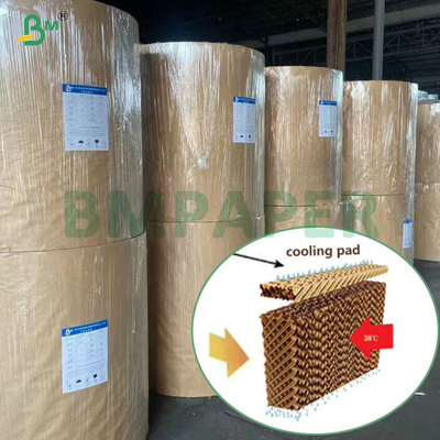 95 gm 105 gm Papel Kraft Absorvente de Alta Resistência à Moldagem para almofadas de refrigeração de aves de capoeira