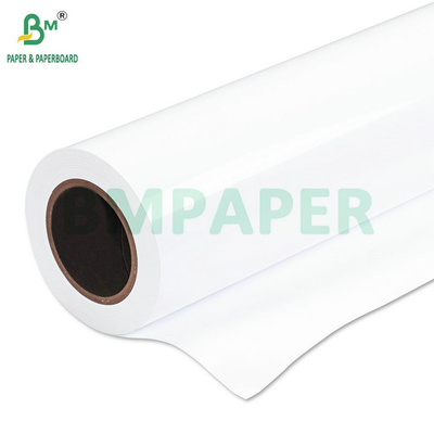 Papel fotográfico revestido por jato de tinta de 240 gm de altura, brilhante e revestido com resina, rolo de 610 mm x 30 m