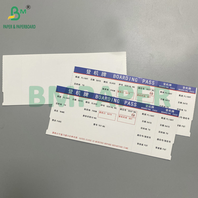 175 g de cartão de embarque de cartão térmico branco em branco 18,8 cm x 8,3 cm 500 folhas por embalagem