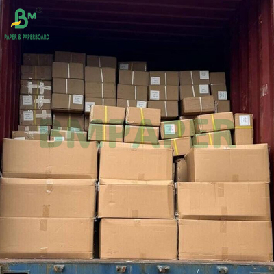 90 gm 105 gm papel de papel revestido 24 "x 150" para fabricante de cartazes coloridos para interiores