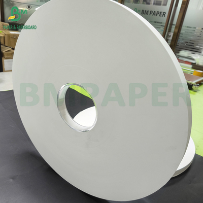Papel de palha biológico de papel 28 gm 32 mm x 6000 m Rolo Branco