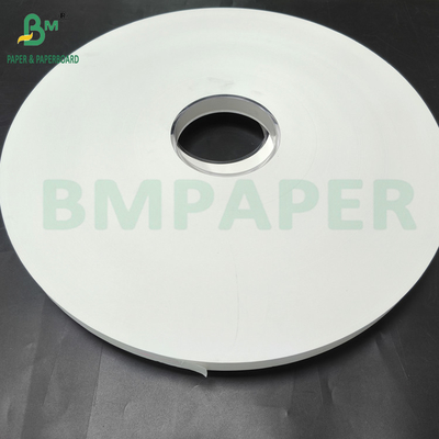 Papel de palha biológico de papel 28 gm 32 mm x 6000 m Rolo Branco