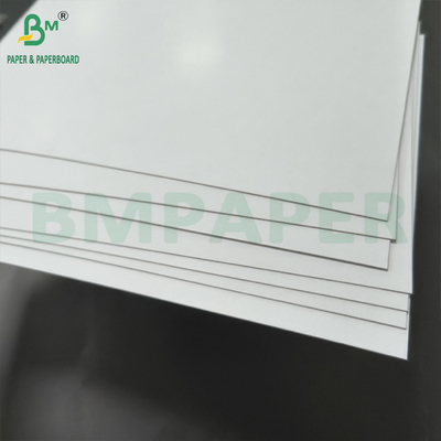 Tabela de caixa revestida de argila branca brilhante 1 mm para cartão e caixa