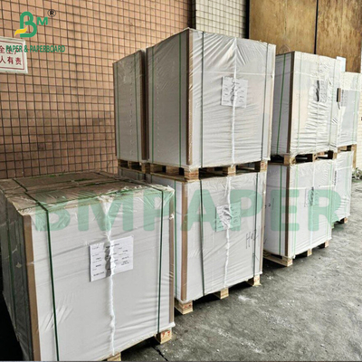 Tabela de caixa revestida de argila branca brilhante 1 mm para cartão e caixa