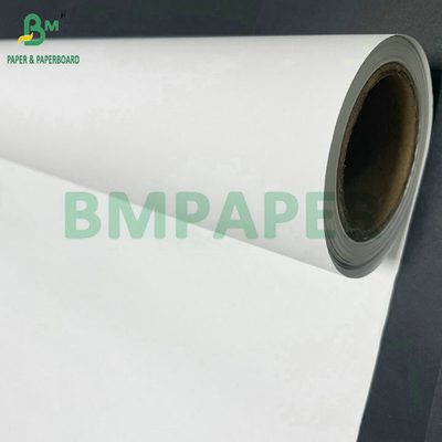 Rolos de papel revestidos de 36" x 300ft 24lb para impressão a jato de tinta de cartazes e banners
