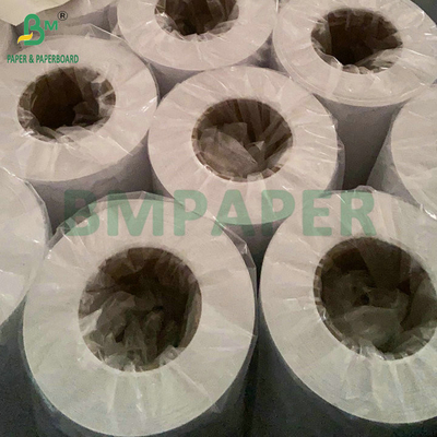 Papel de impressão de cartazes de grande formato 28 lb 34 lb rolos revestidos de tinta fosca 42' x 150'