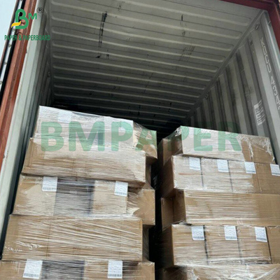 Papel de impressão de cartazes de grande formato 28 lb 34 lb rolos revestidos de tinta fosca 42' x 150'