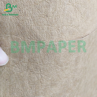 0.35mm, 0.55mm Papel de tecido Kraft branco preto lavado para fazer sacos