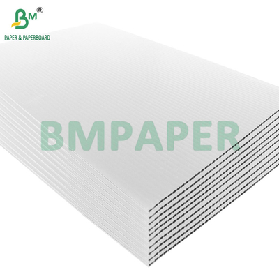 1.5MM 3 camadas de cartão corrugado branco para caixas de cosméticos Liner E flauta 69 x 99CM