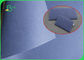Espessura lavável do papel 0.55mm do forro de Kraft da tela azul para a fatura das carteiras