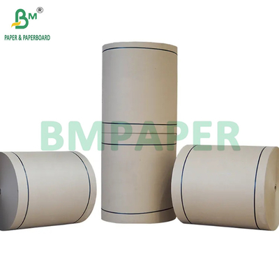 Papel de cartão de núcleo castanho de 350 gm para tubos de fita Alta rigidez 100cm 120cm