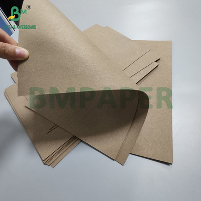 Papel de cartão de núcleo castanho de 350 gm para tubos de fita Alta rigidez 100cm 120cm