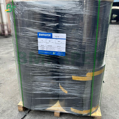 60g Papel de palha Ligas vermelhas, toda a cor preta, rolos de papel 600mm 620mm