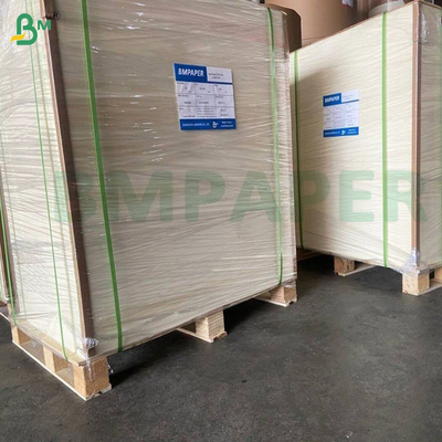 Papel branco revestido de um lado de papel de cone de alimentos para sorvete 80gm
