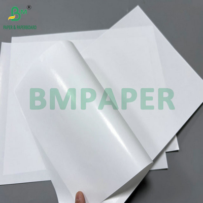 80 gramas 90 gramas de papel de cone de segurança de alimentos brancos para embalagem de sorvete 31 x 43 polegadas