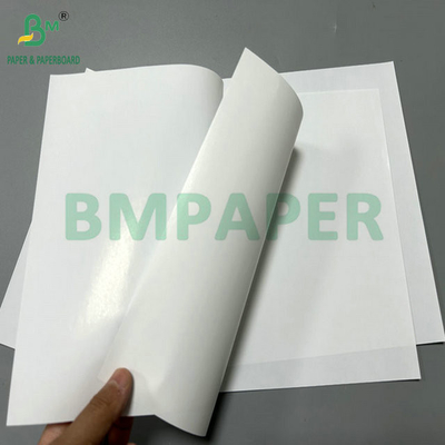 80 gramas 90 gramas de papel de cone de segurança de alimentos brancos para embalagem de sorvete 31 x 43 polegadas